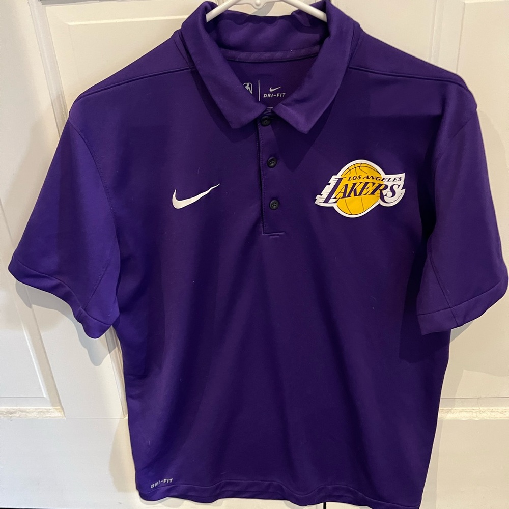 Nike Lakers Polo Size Medium